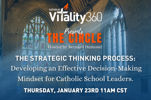 The Strategic Thinking Process: Developing an Effective Decision-Making Mindset for Catholic School Leaders